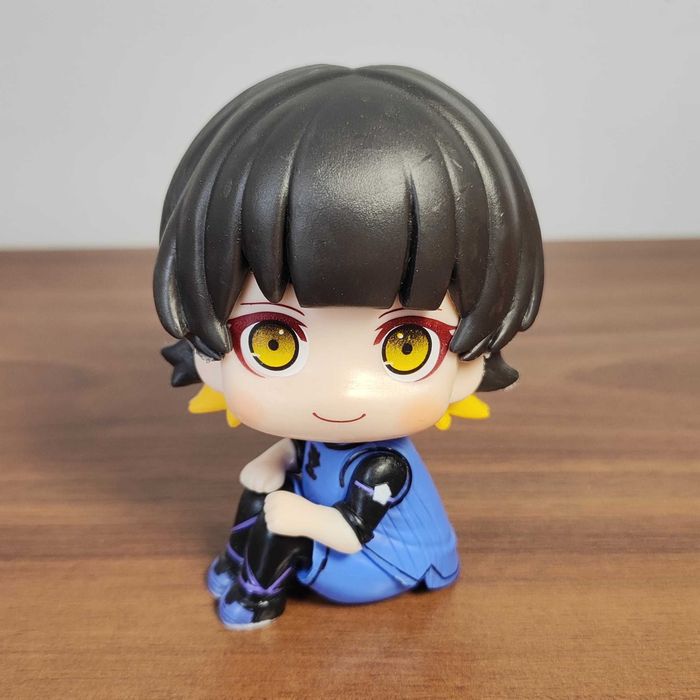 Set 5 Figurine Anime/Manga Blue Lock + Mini Stadion de Fotbal, Joc 1v1