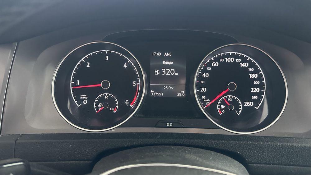 Vand VW Golf 7, euro 6, din 2014, diesel 1.6, 105 cai putere