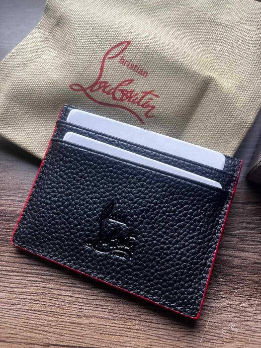 Поселдни Бройки! Christian Louboutin Портфейл / Картодържач/ Чанта