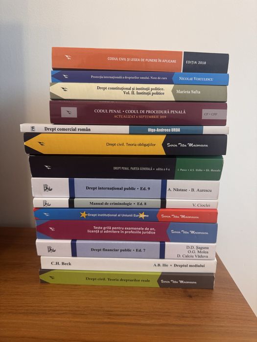 Carti Facultatea de Drept