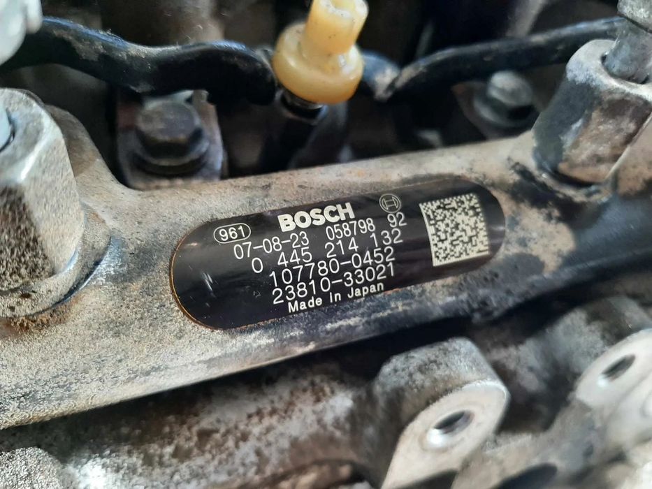 rampa injectoare  toyota yaris p9 auris corolla 1.4 d 1nd-tv  0445214132