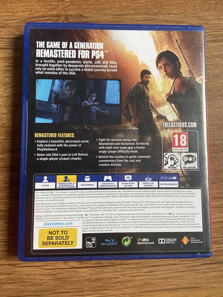 The Last of us за ps4