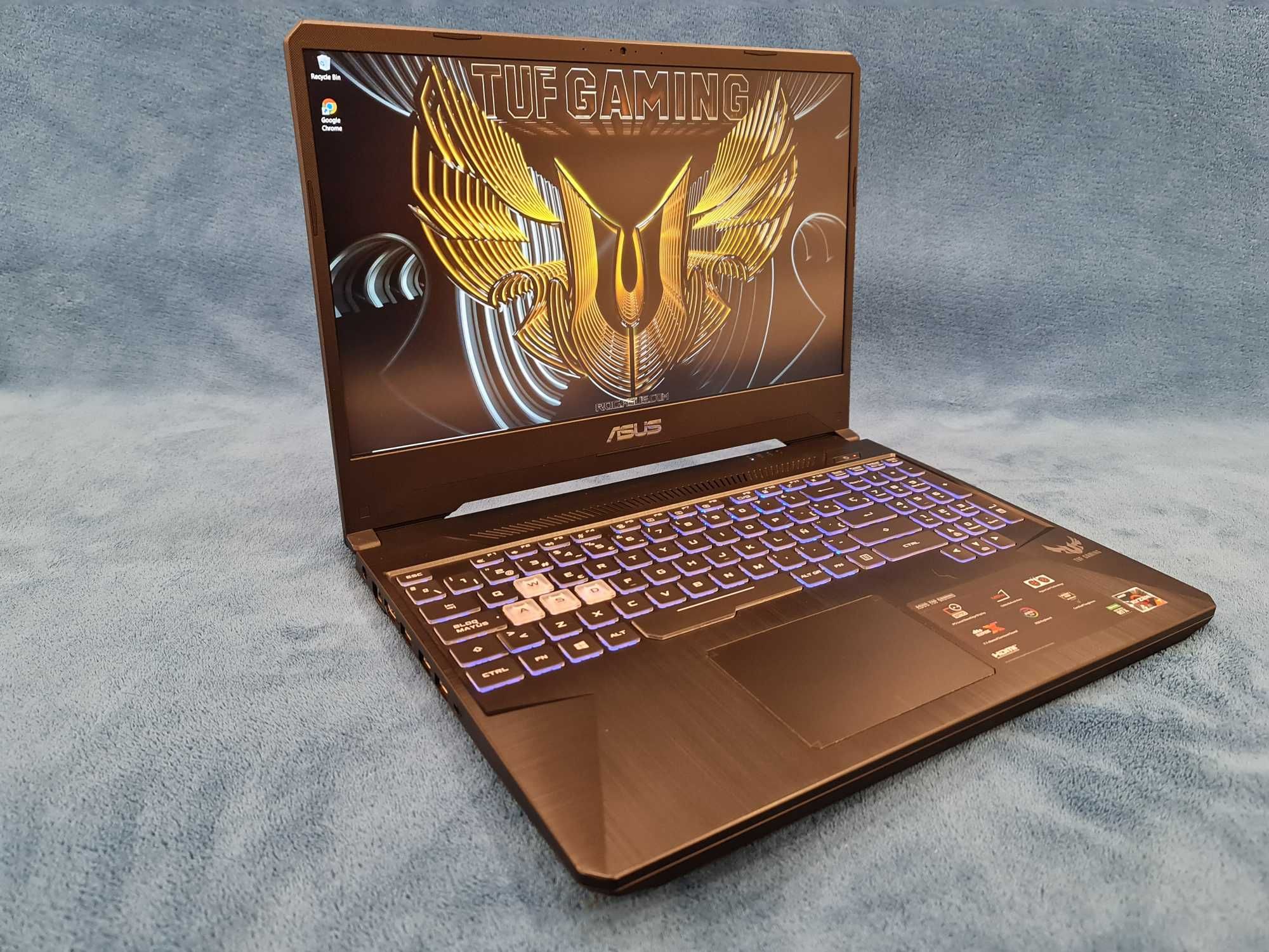 Laptop gaming Asus Tuf nou, AMD Ryzen 7, video RTX 2060, 32 gb ram
