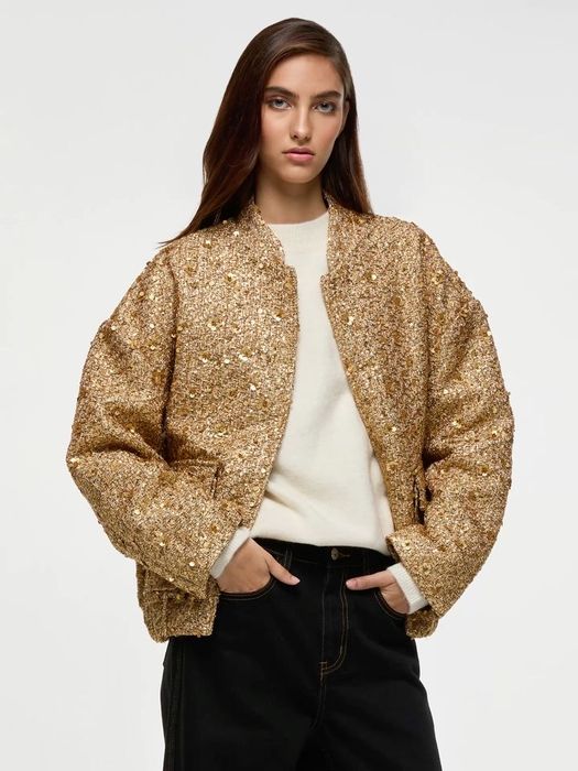 Женский бомбер размер М