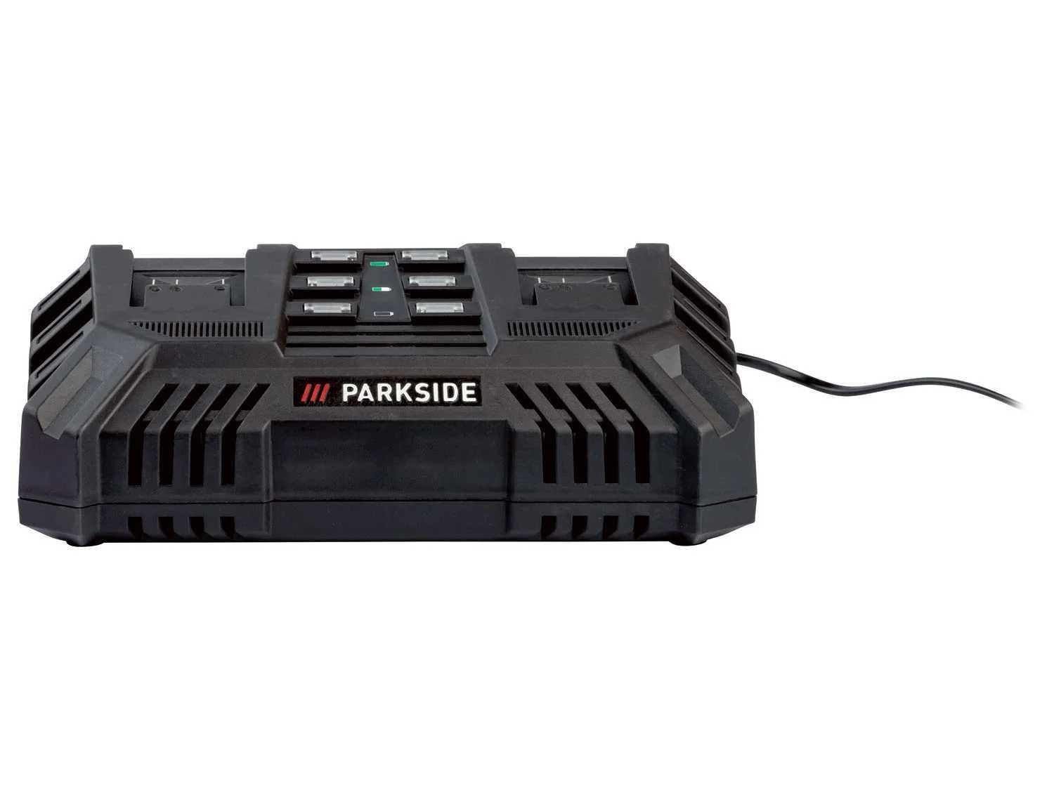 3г. ГАРАНЦИЯ Двойно зарядно PARKSIDE 20V, 2х4.5A, 200W