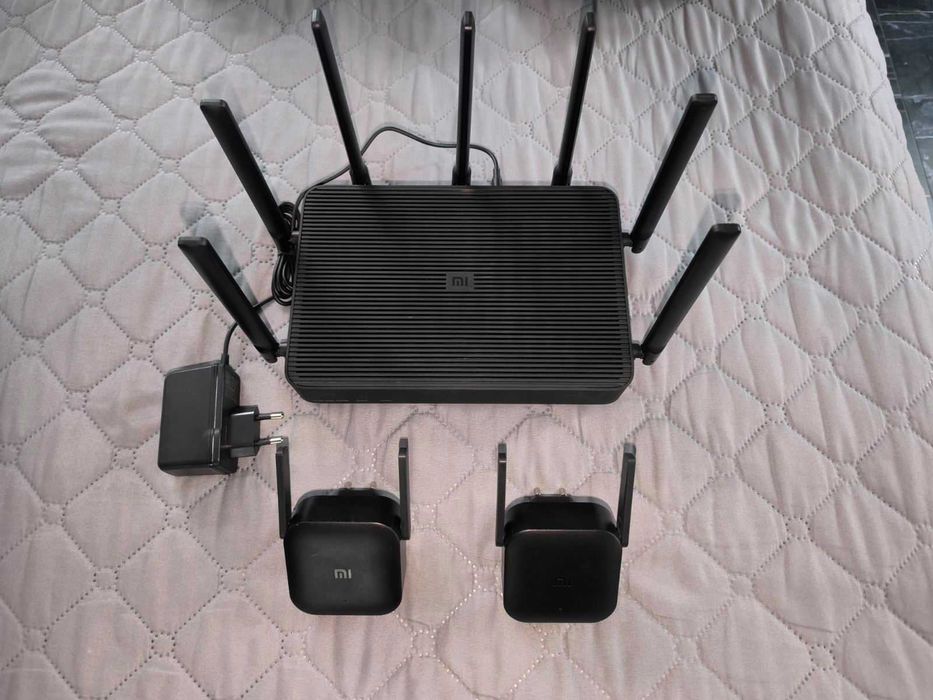 Рутер Xiaomi Mi AIoT Router AC2350 + 2бр. Xiaomi Mi Range Extender Pro