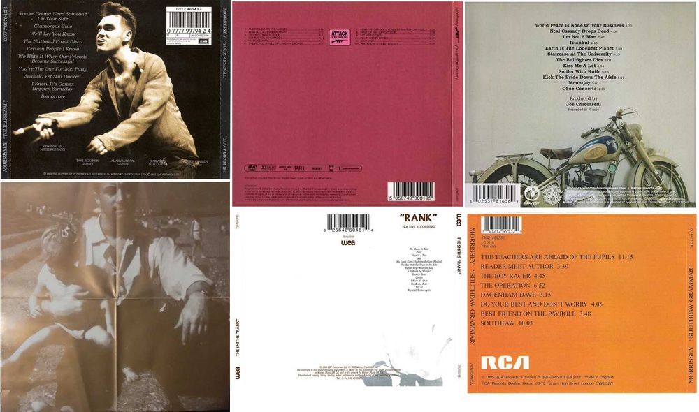 Morrissey - The Smiths - Colectie CD DVD