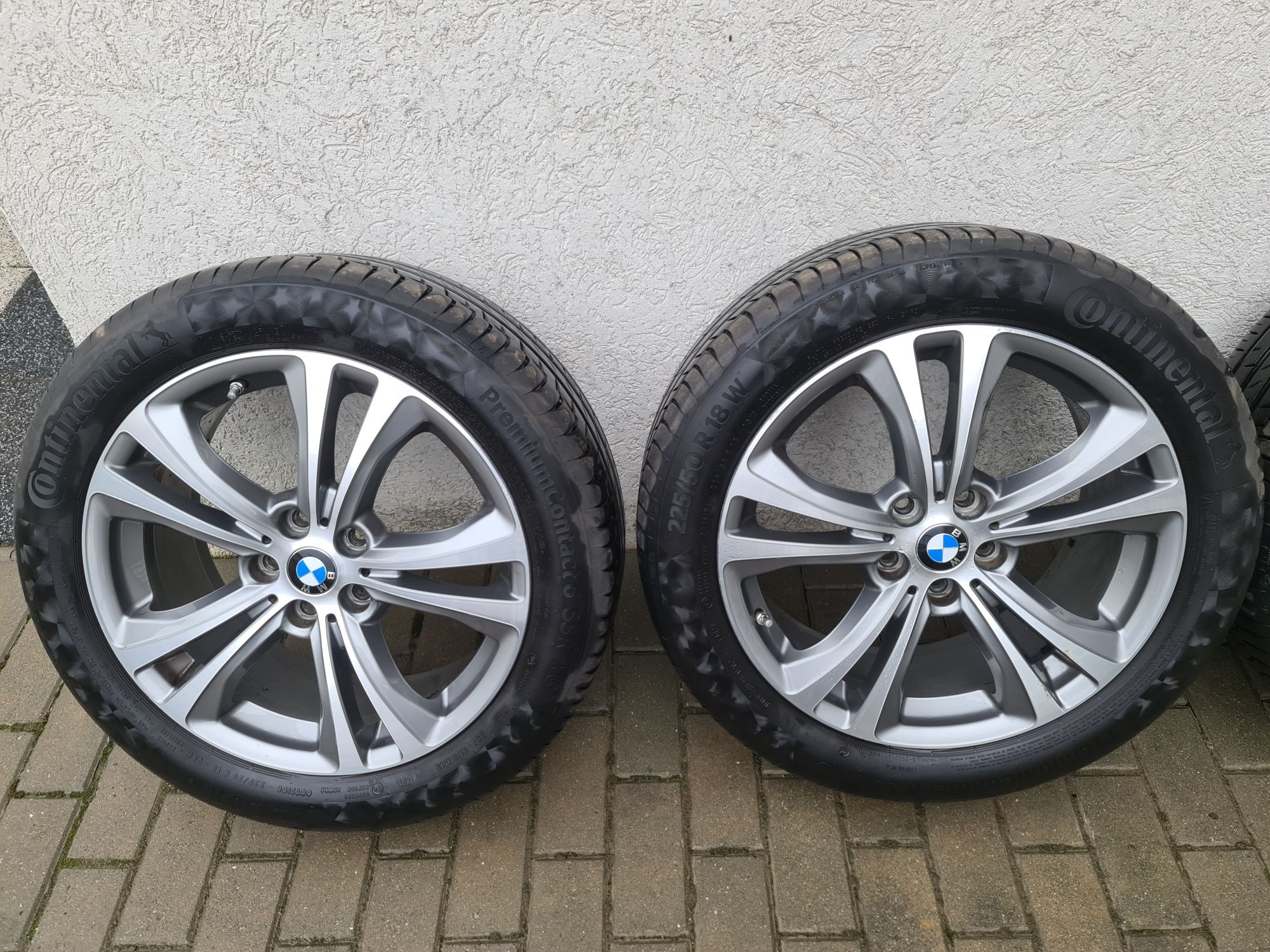 Roti BMW R18 cu jante aluminiu originale si anvelope vara Continental