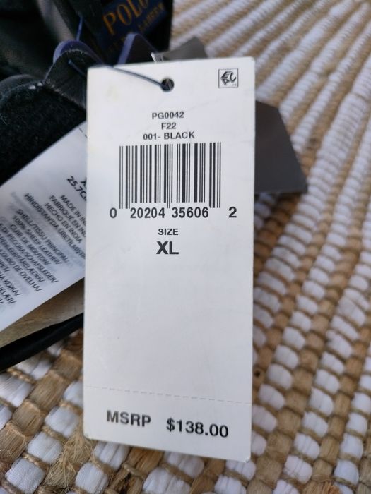 Кожени ръкавици RALPH. LAUREN