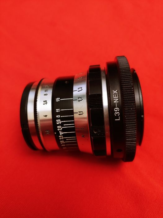 Объектив Индустар 61 + Sony e-m39 адаптер