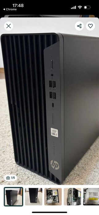 Desktop incomplet HP G6 600 MT placa de baza 16 GB cooler dvd rw