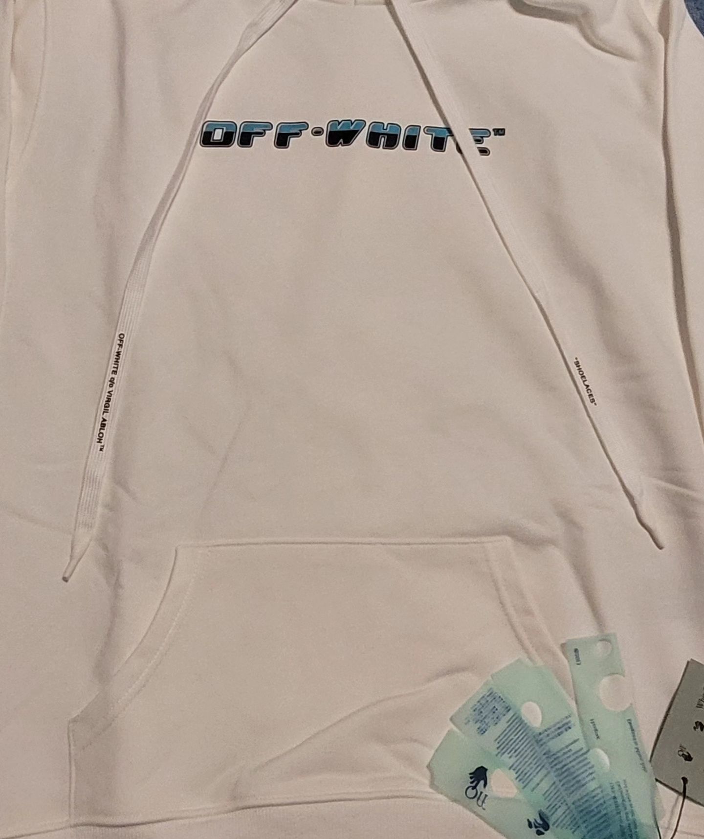 Hanorac Alb Off White