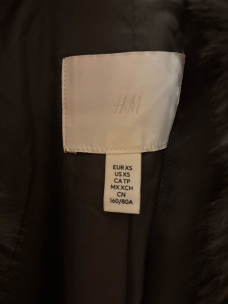 Палто Faux fur от H&M