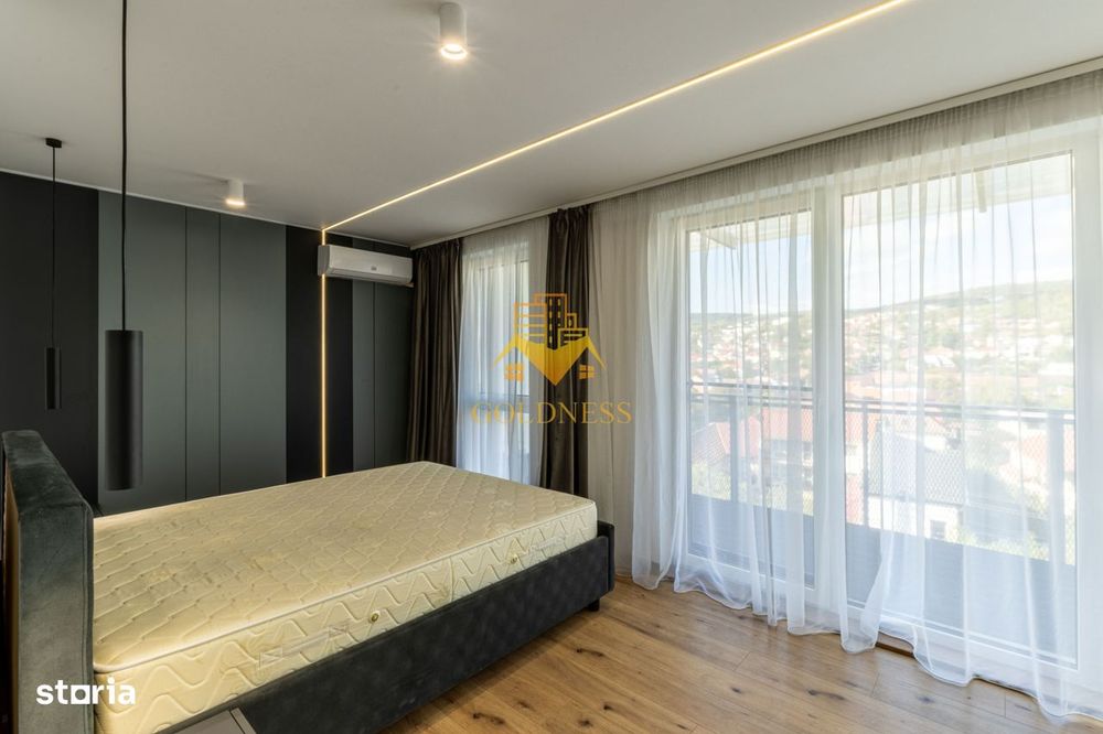 Penthouse mobilat lux, parcare, AC, bloc nou, Semicentral, zona Horea