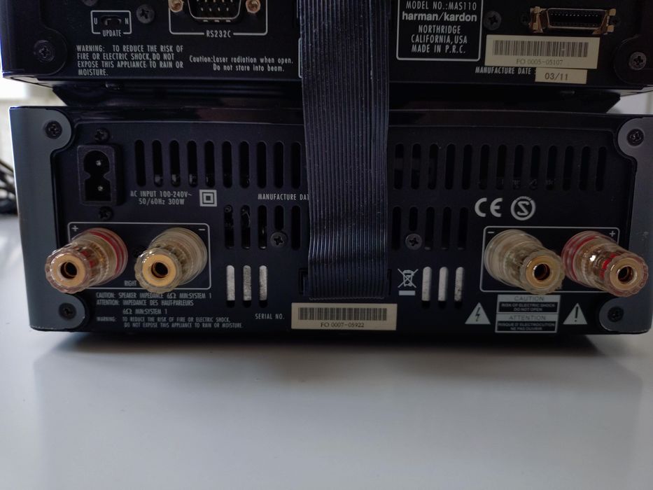 Sistem stereo amplificator Harman Kardon MAS 110,CD player,Tuner, USB