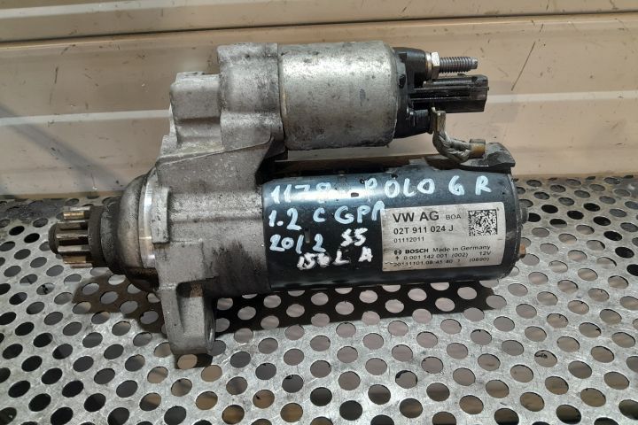 Electromotor 02T911024J Volkswagen VW Polo 5 6R [2009 - 2015] Hatchba