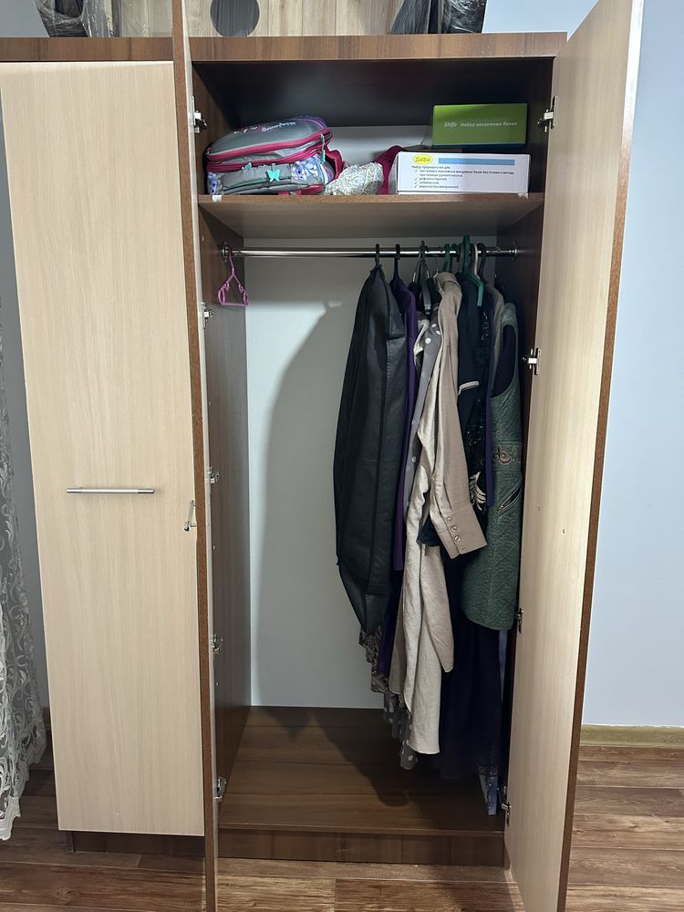 Шкаф в детскую и кровать