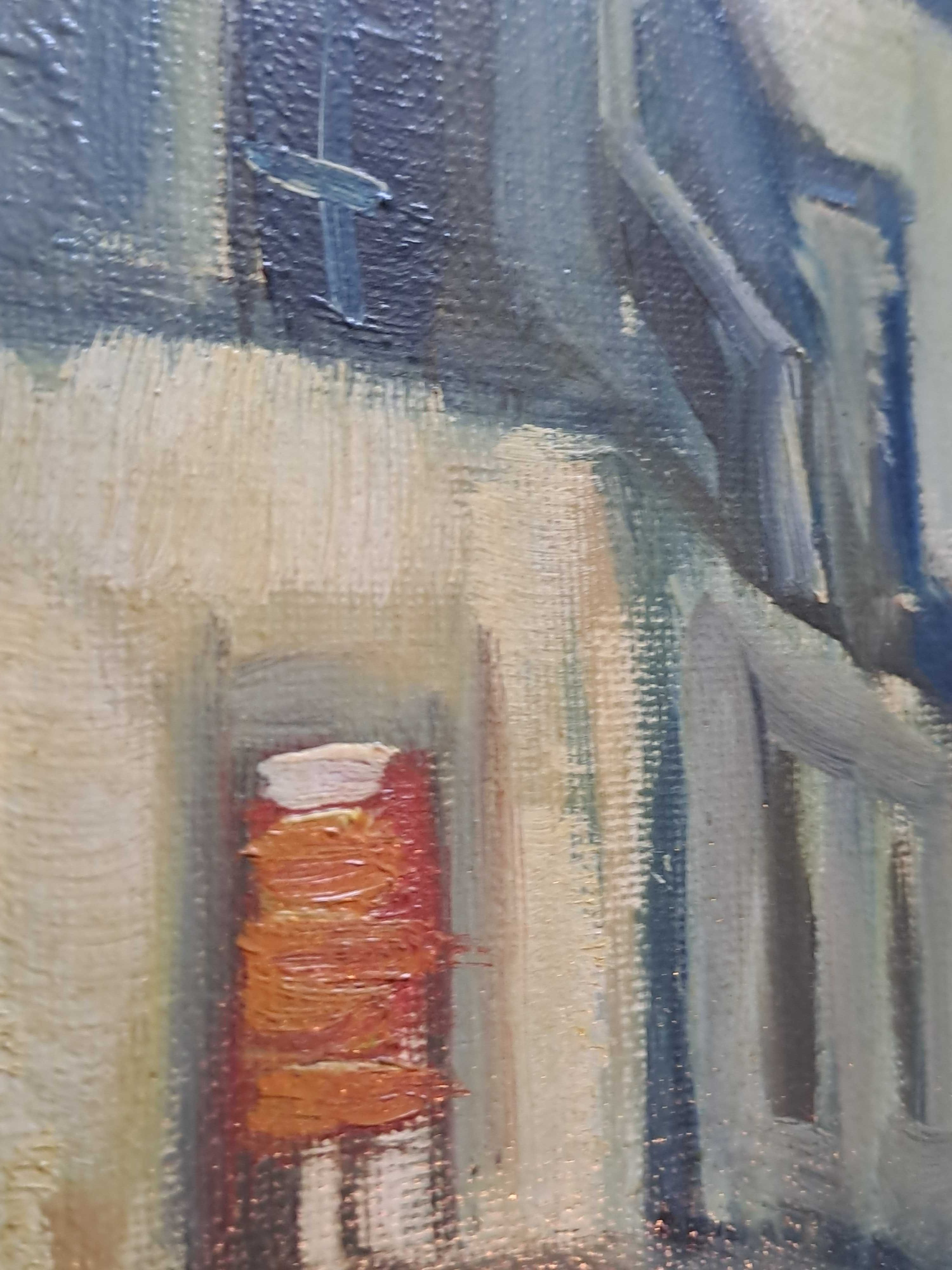 tablou pictura pe panza 57,5/67,5 cm semnat Aurel Naray