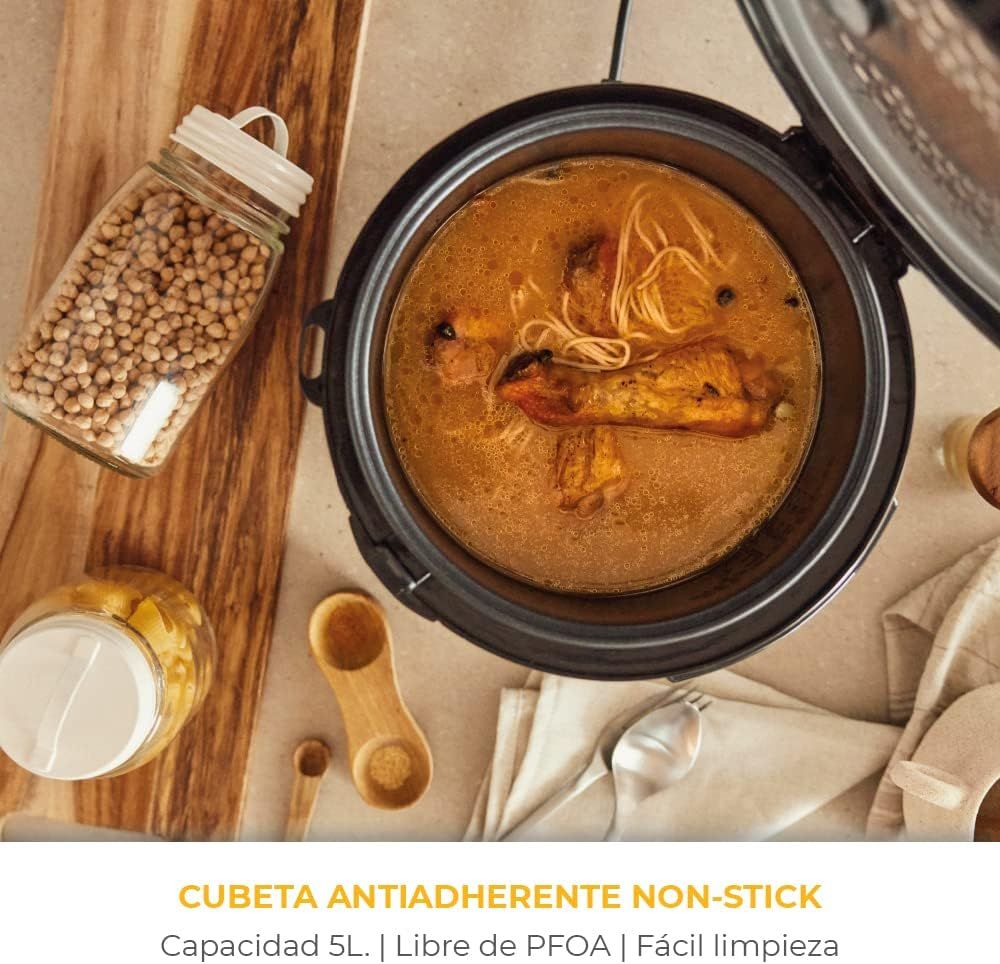 Multicooker electric 5L NEWCOOK cu 8 programe presetate | 625935