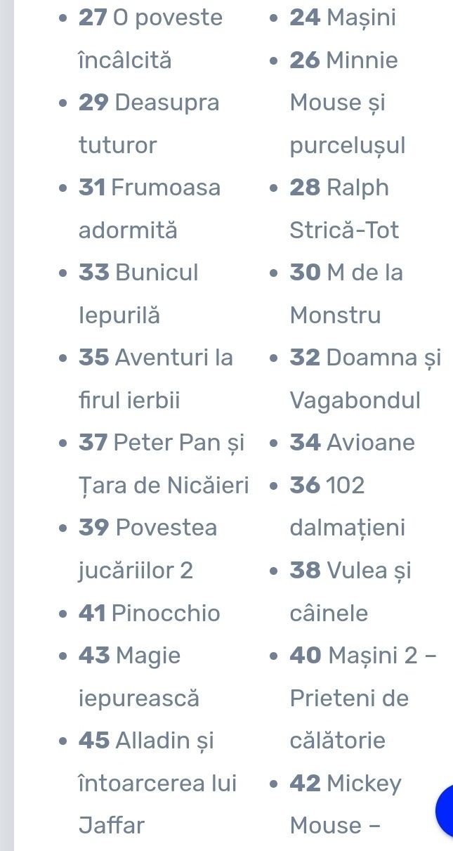 Volume de povești. Colecția aurie Disney