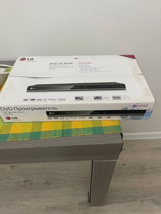 DVD плеер LG проигрыватель, новый