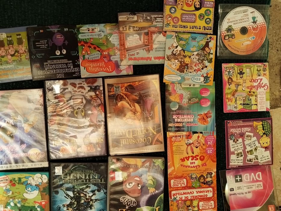 DVD  originale cu povesti pentru copii