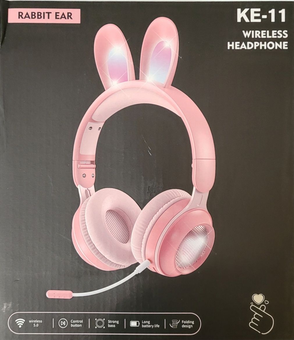 Casti copii Rabbit Ear KE-11