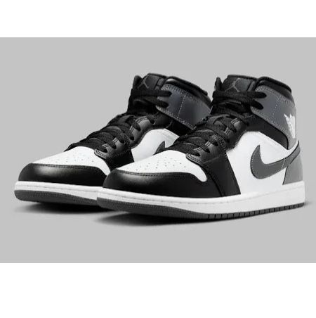 Vand urgent!!Jordan 1 mid black iron grey