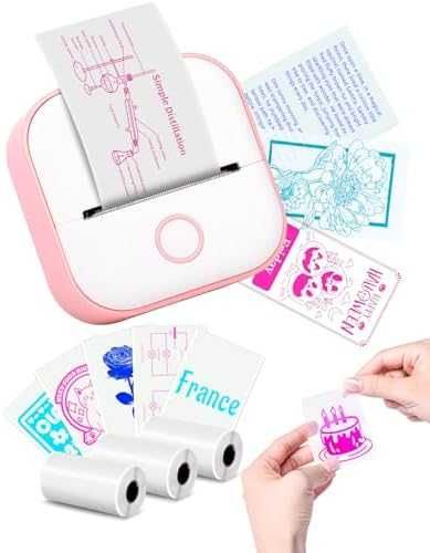 Нов Преносим стикер принтер Memoking T02 – За телефон, снимки, бележки