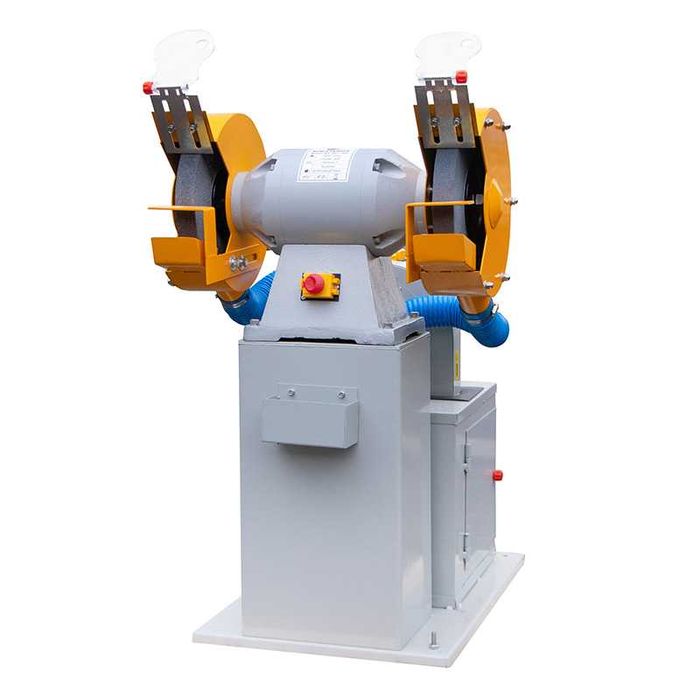 Двухдисковый шлифовальный станок с пылесосом (точило) BKL-3000