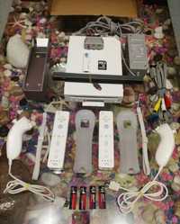 Nintendo Wii хакнато Нинтендо Уии с ТОП игри 4контролера/Motion HDMI