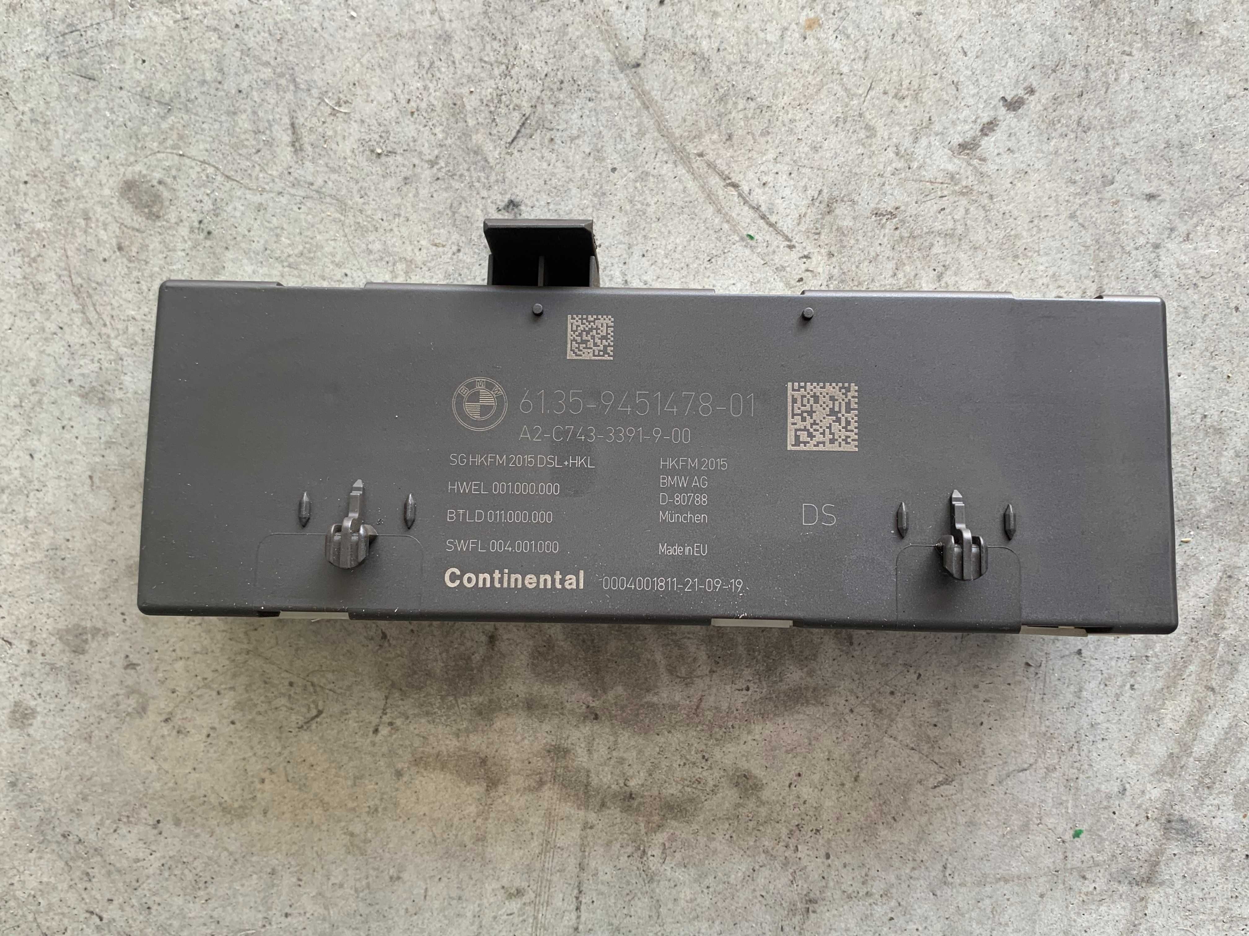 modul comanda portbagaj electric Bmw seria 5 G31 9451478