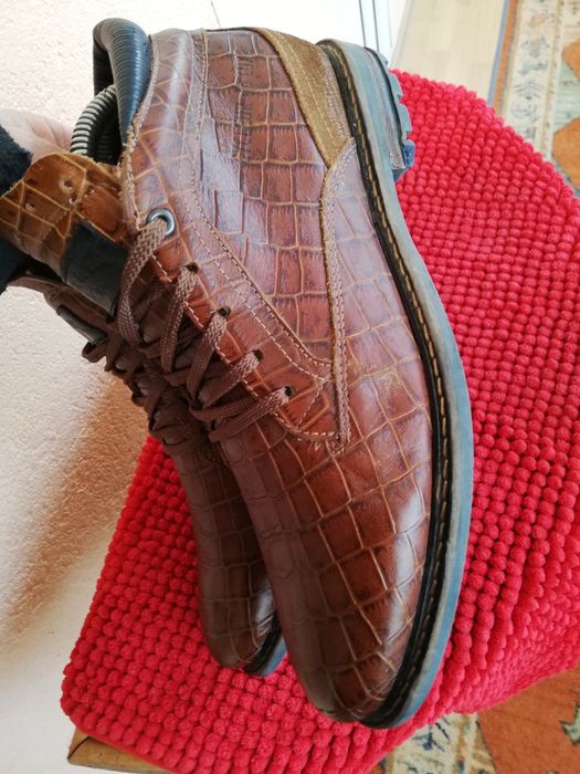 Ghete piele nr 41/42 bărbați Cycleur de Lux