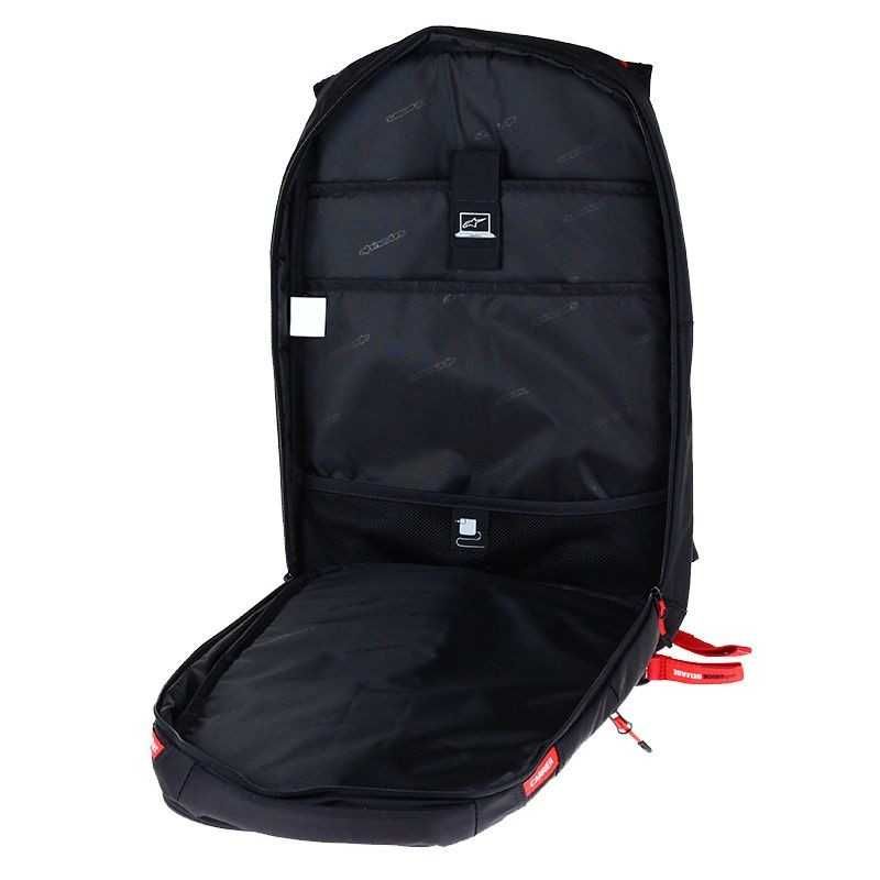 Мото раница Alpinestars City Hunter: BLACK/WHITE/RED или BLACK