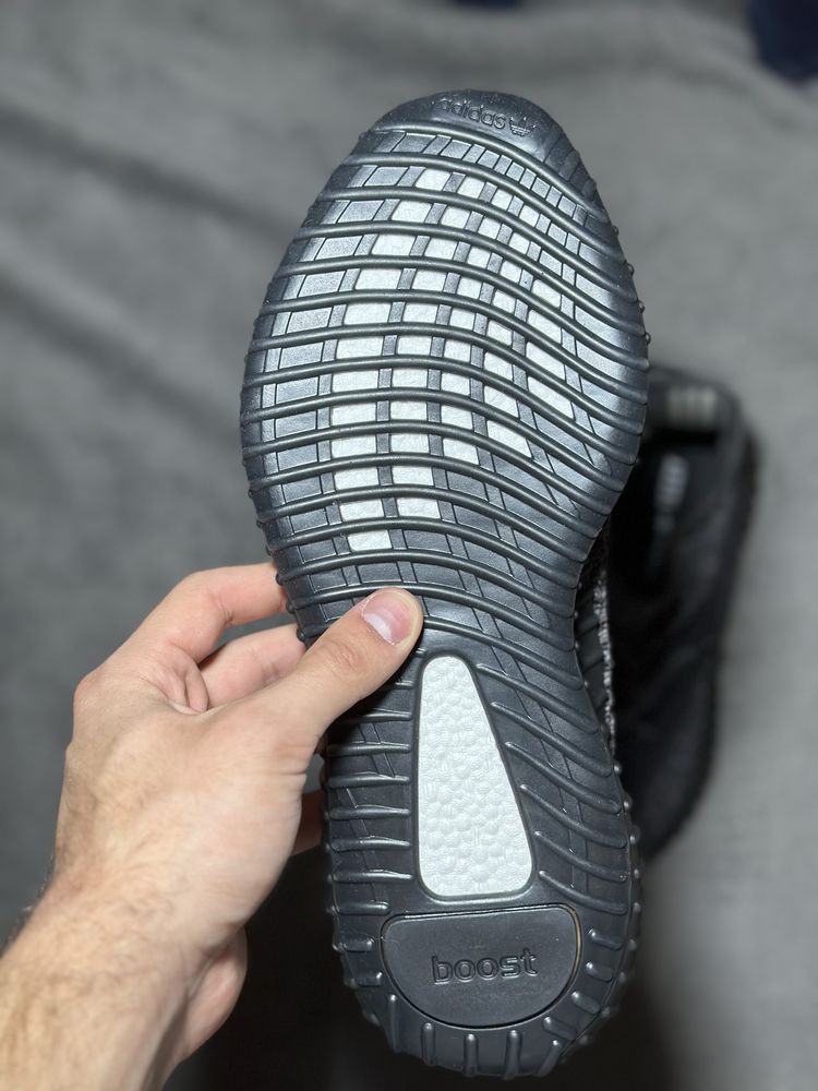 Yeezy 350 Static Black Reflective (CALITATE PREMIUM)