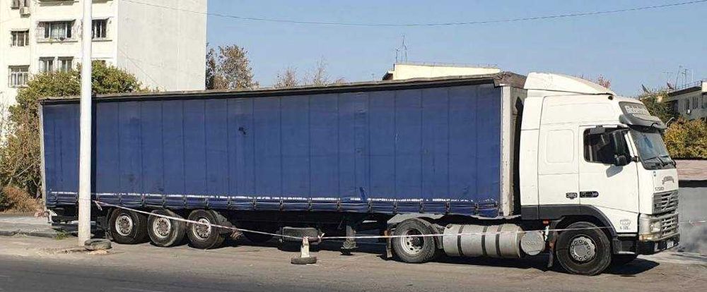 продается  VOLVO (2000 года)FH 380  EURO 3  комплект с прицепом