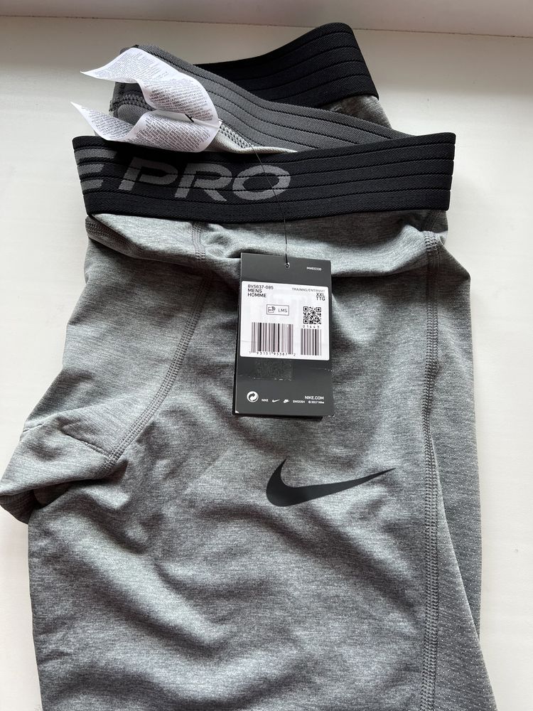 Спортивные мужские шорты леггинсы Nike pro