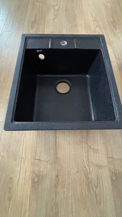 Chiuveta bucatarie compozit Ulgran U-406-308 neagra