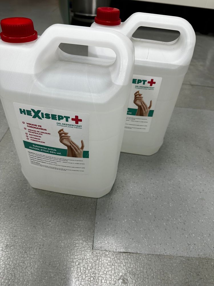 Vand HEXISEPT + gel dezinfectant x 5L