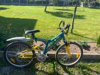 Vând bicicletă mountain bike suspensie fată/spate