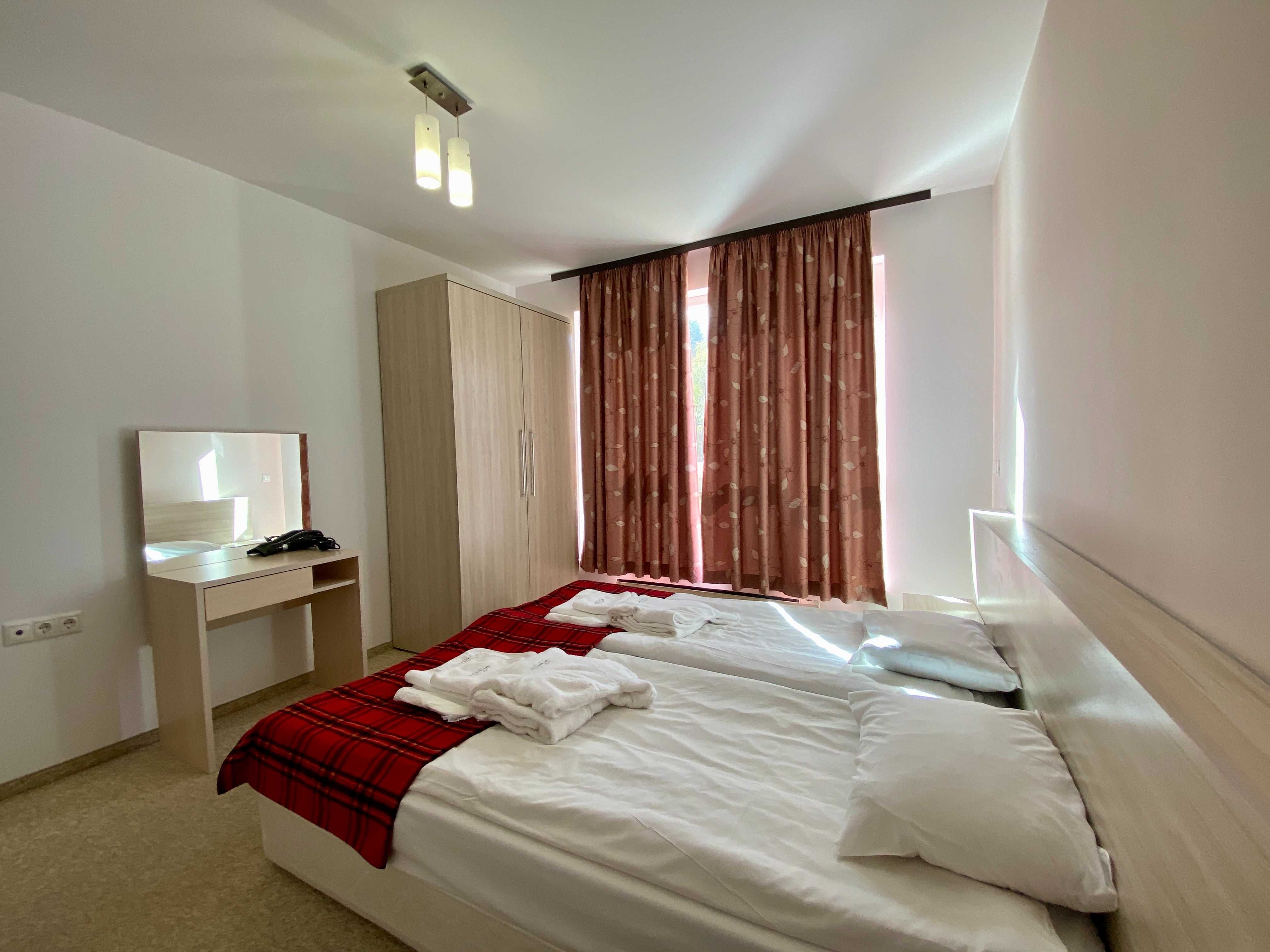 Стилен 3-спален апартамент в целогодишно работещ комплекс в Банско