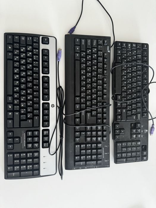 Клавиатуры HP, Genius, Logitech