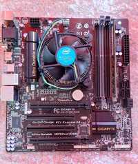 Kit placa de baza Gigabyte GA-Z87M cu I3 4170 4gb ram si cooler