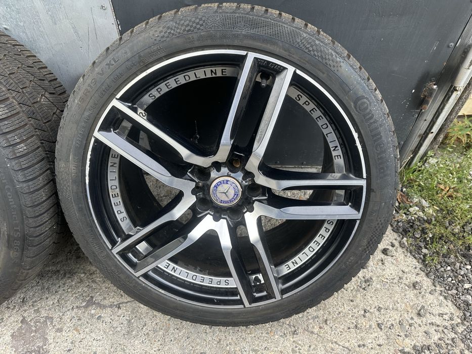 Зимни гуми с джанти Speedline 5x112 66,6 19цола Мерцедес