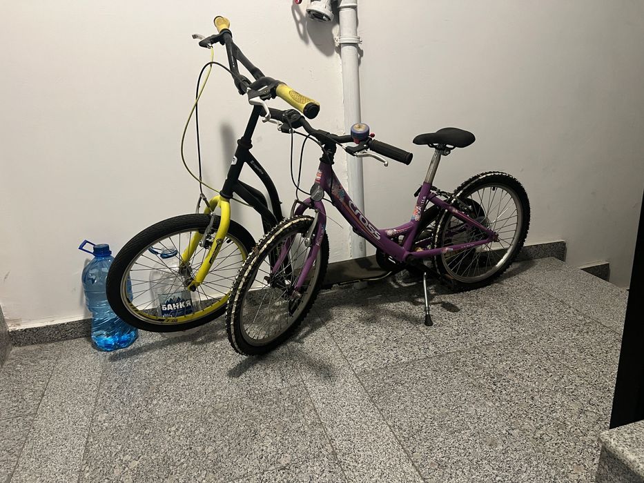 Колело и тротинетка