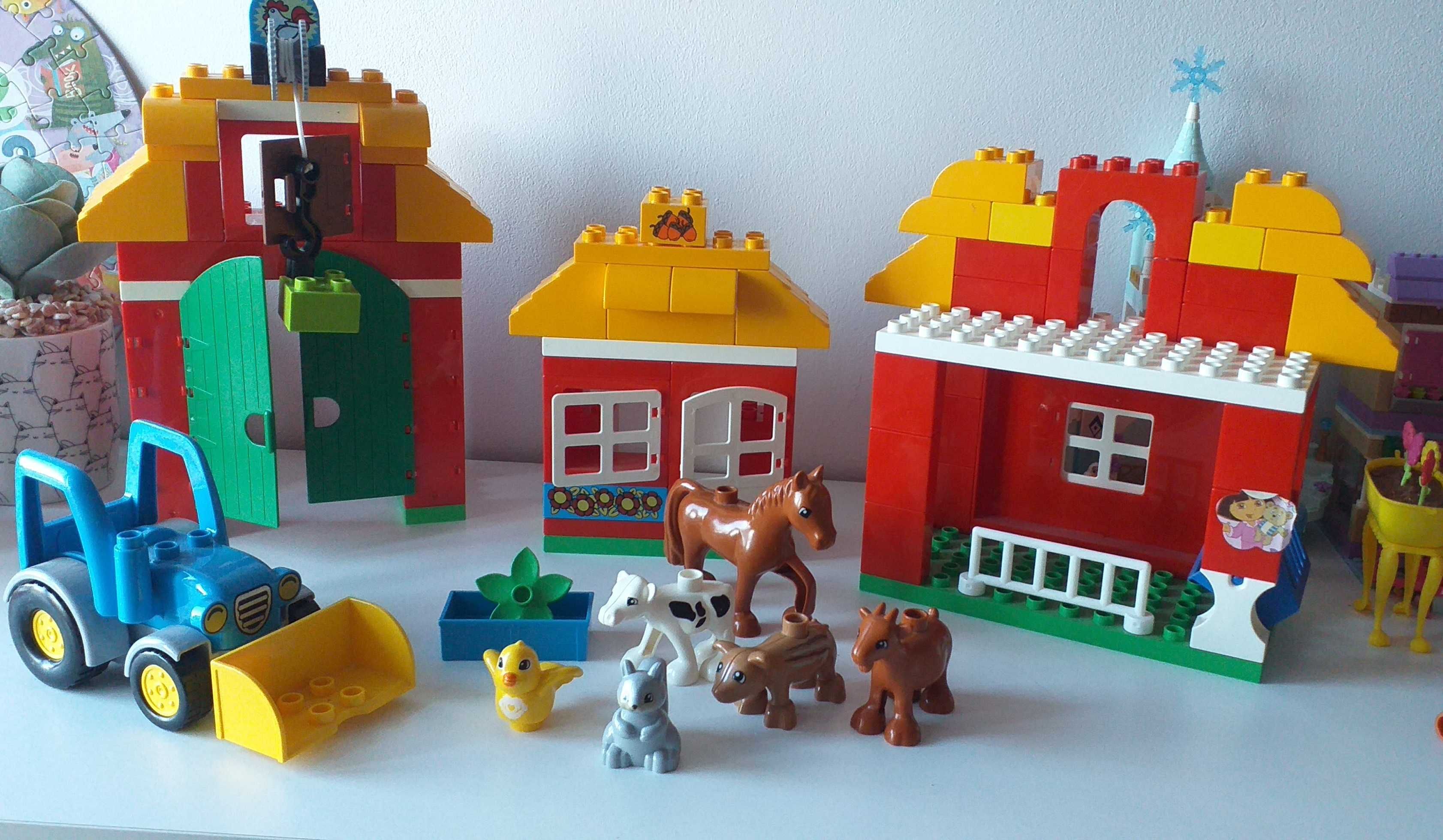 Lego duplo ferma,tractor și animale