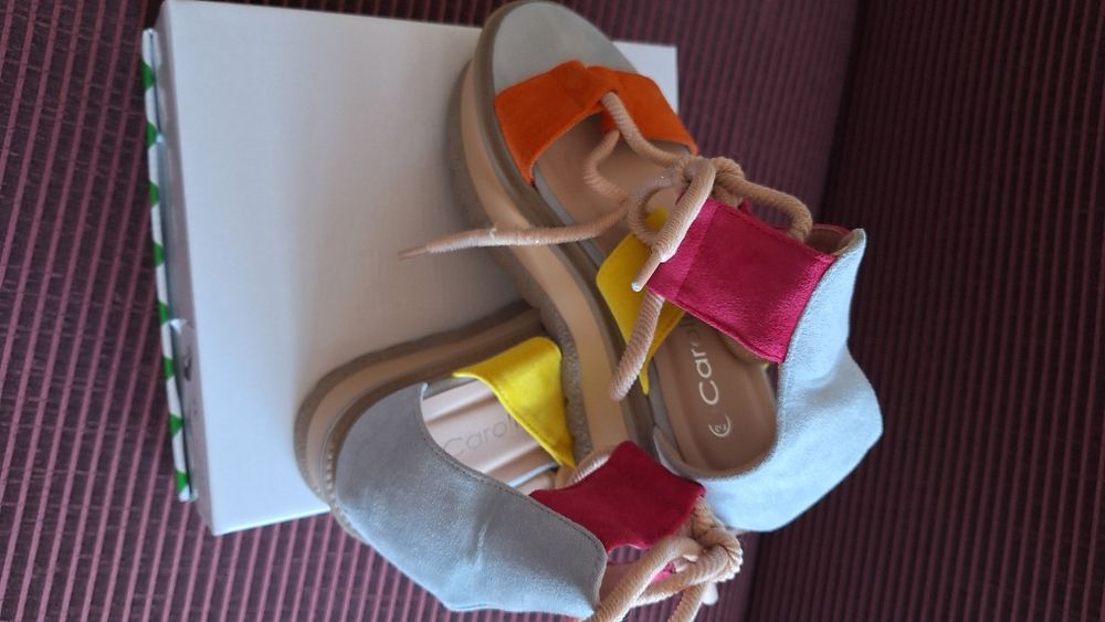 Sandale cu platforma, mar 36 noi Carolie