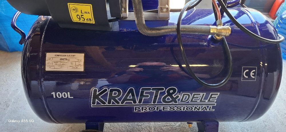 Compresor cu butelie  8 bar 100l pret1100 lei