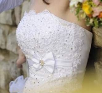 Rochie de mireasa, marimea S, stil printesa, A-line