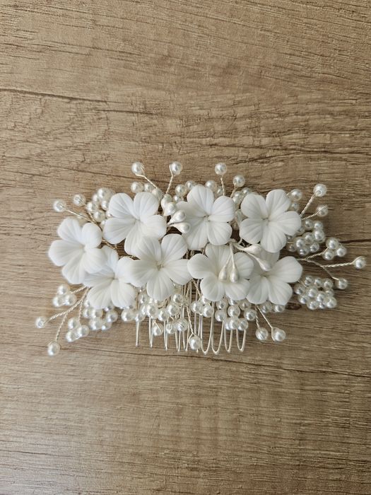 Сватбено бижу за коса гребенче